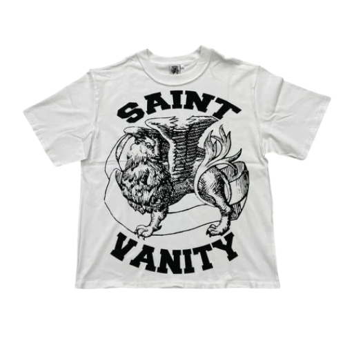 Griffin Tee White/Brown