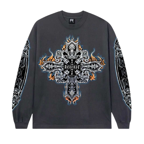 Ironcrest Long Sleeve Tee Vintage Black