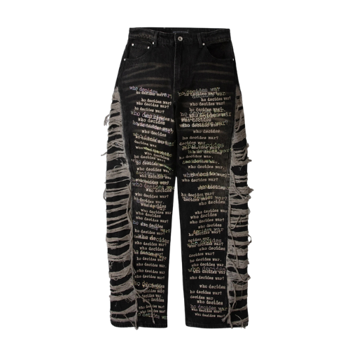 Ultra Flare Scripture Denim Coal