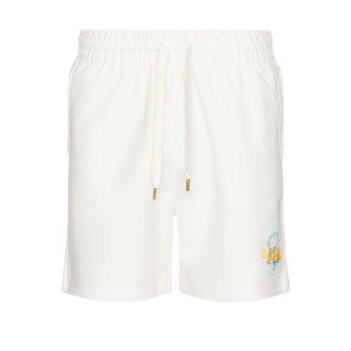 oasis printed sweatshorts off white loopback