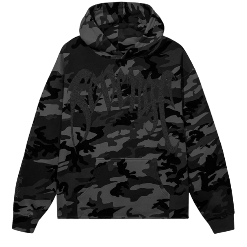 X Kill Cropped Hoodie Black Camo/3M