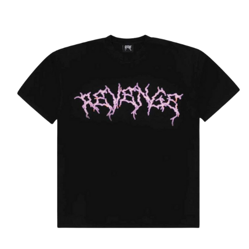Lightning Anarchy Tee Black