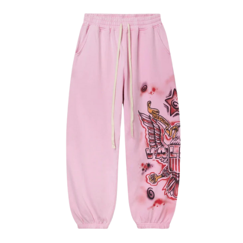 Pink Flag Sweats