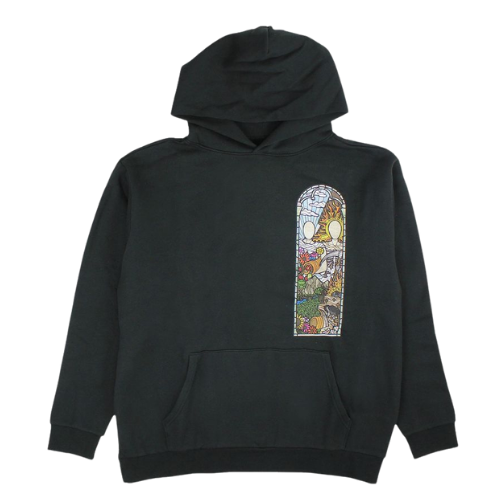 Who Decides War Stained Glass Hoodie