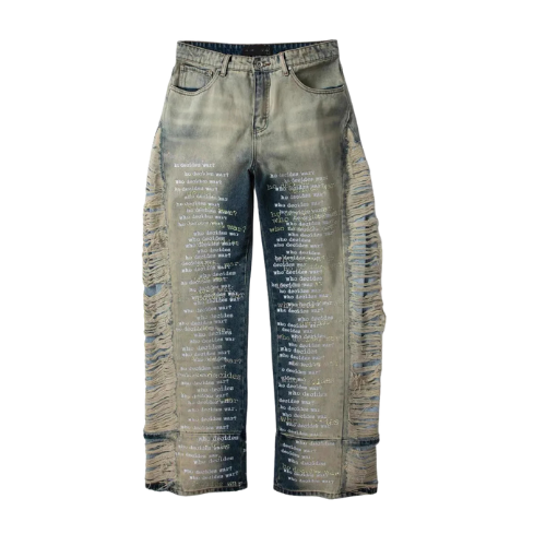 Ultra Flare Scripture Denim Indigo