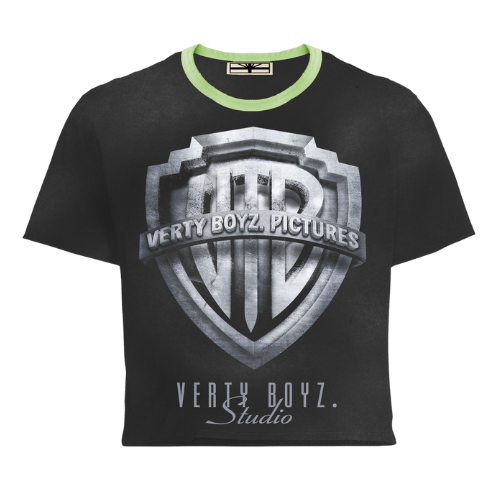 Verty boyz studio tee black