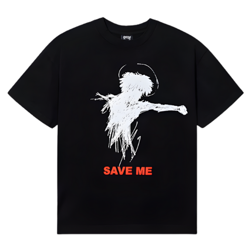 X Save Me Tee Black