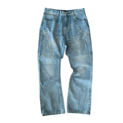 Fireworks Wash Denim Blue