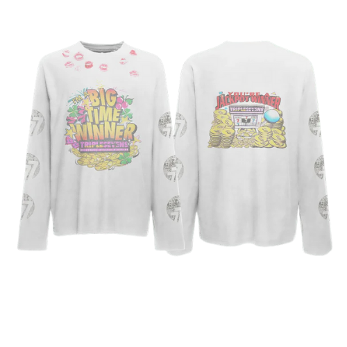 Lucky Kiss Tee White