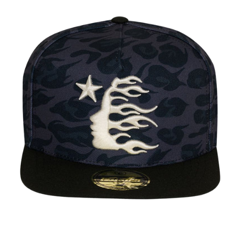 Cheetah Print Hat Black SNAPBACK