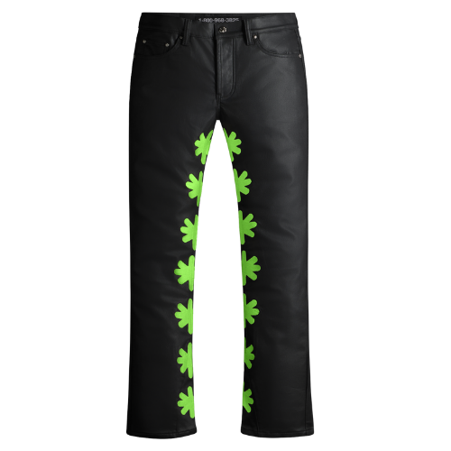 Wax Pant Black/Green