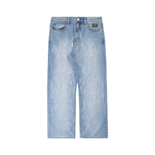Tribal Cross Denim Pant Indigo