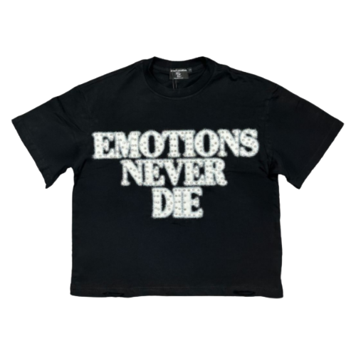 Black End Rhinestone Tee