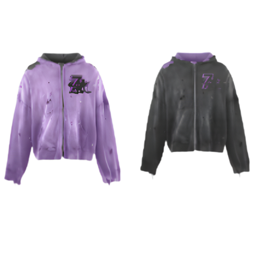 Trap Logo Reversible Zip Up