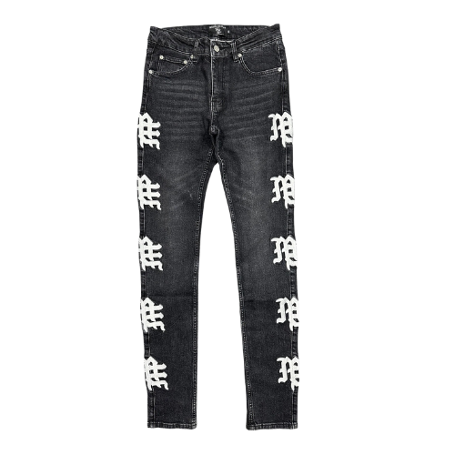 Monogram Denim Wash Black