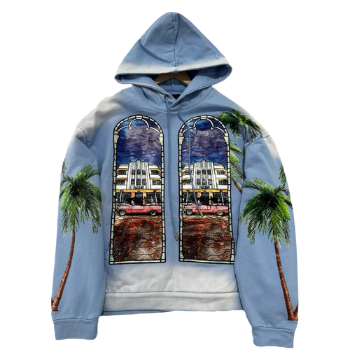 WDW X POTN Hooded Pullover Sky