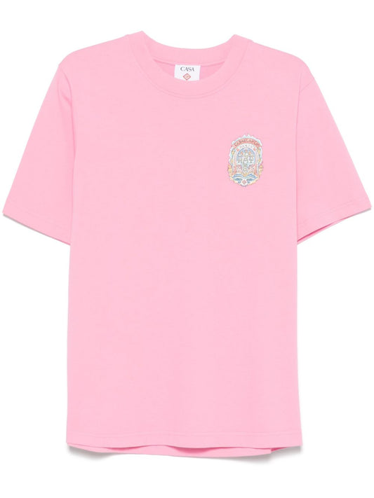 casa way skate printed tee pink jersey