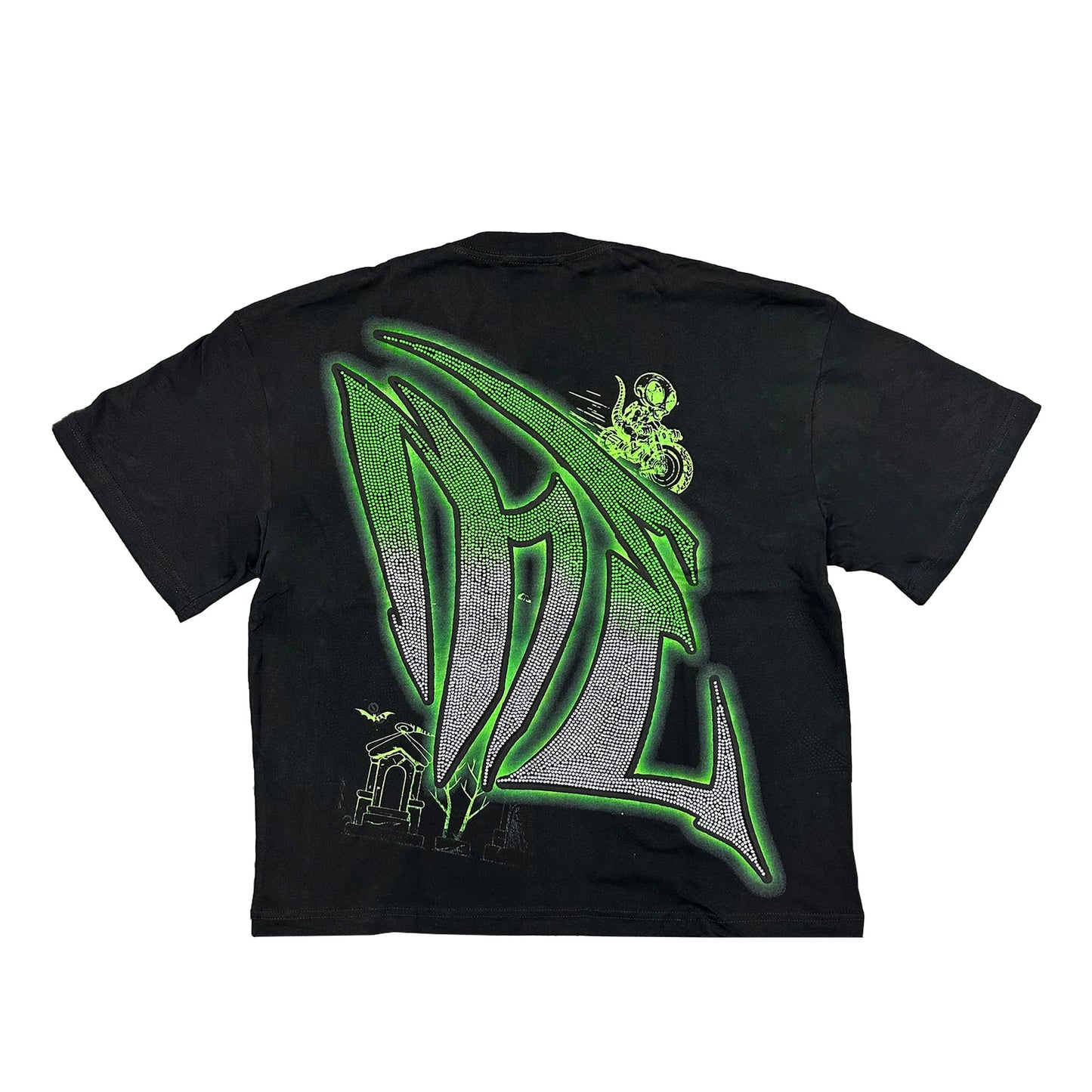 Goblin rhinestone tee