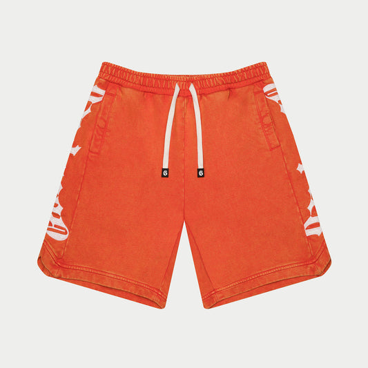 Courtside Shorts Orange Wash