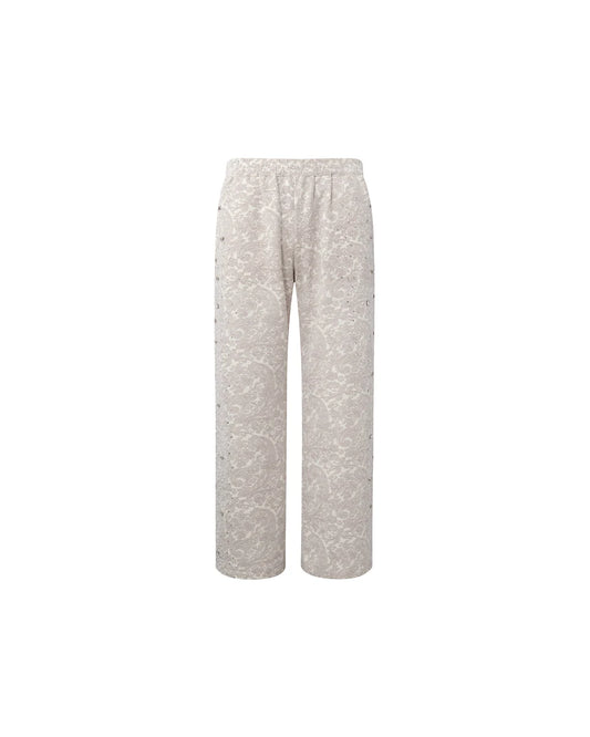 Paisley Pearl Sweatpants White