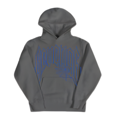 Web Cross Hoodie Vintage Black