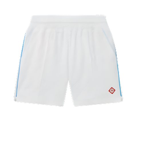 tennis stripe toweling short