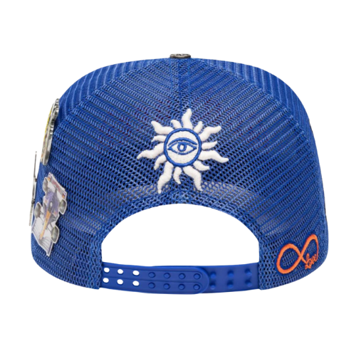 GS FOREVER TRUCKER HAT BLUE/RED