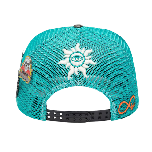 GS FOREVER TRUCKER HAT TURQUOISE/BLACK