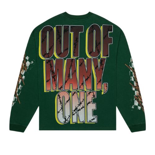 Full Throttle Green LS Tee