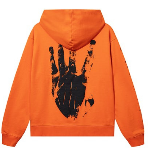 X Kill Hoodie Orange/Black
