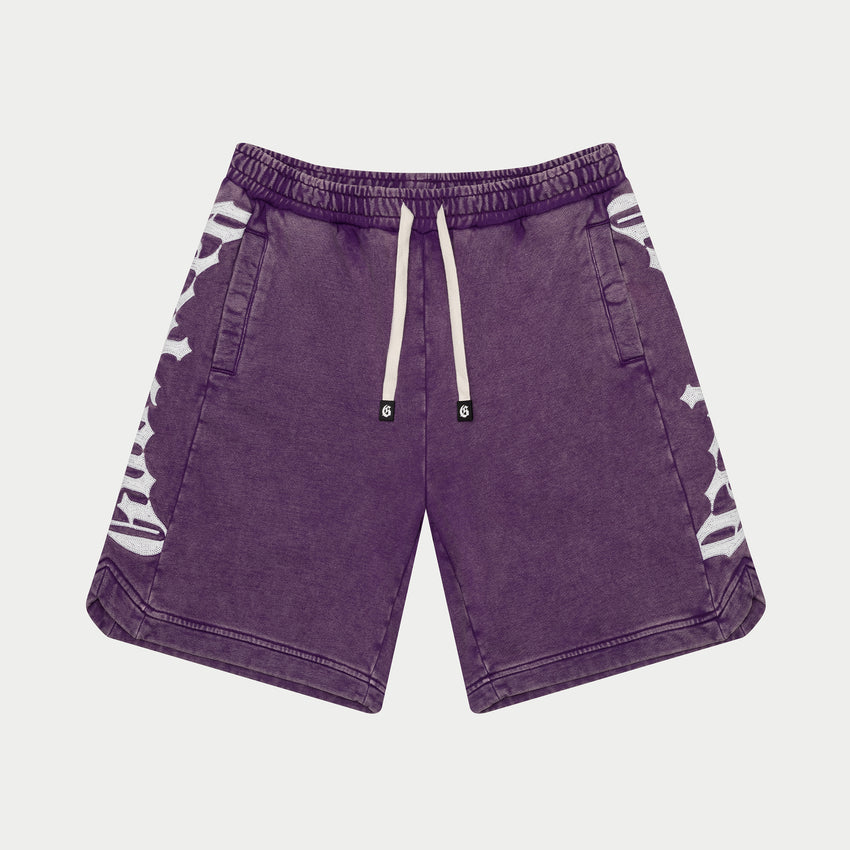 Courtside Shorts Grape Wash