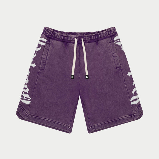 Courtside Shorts Grape Wash