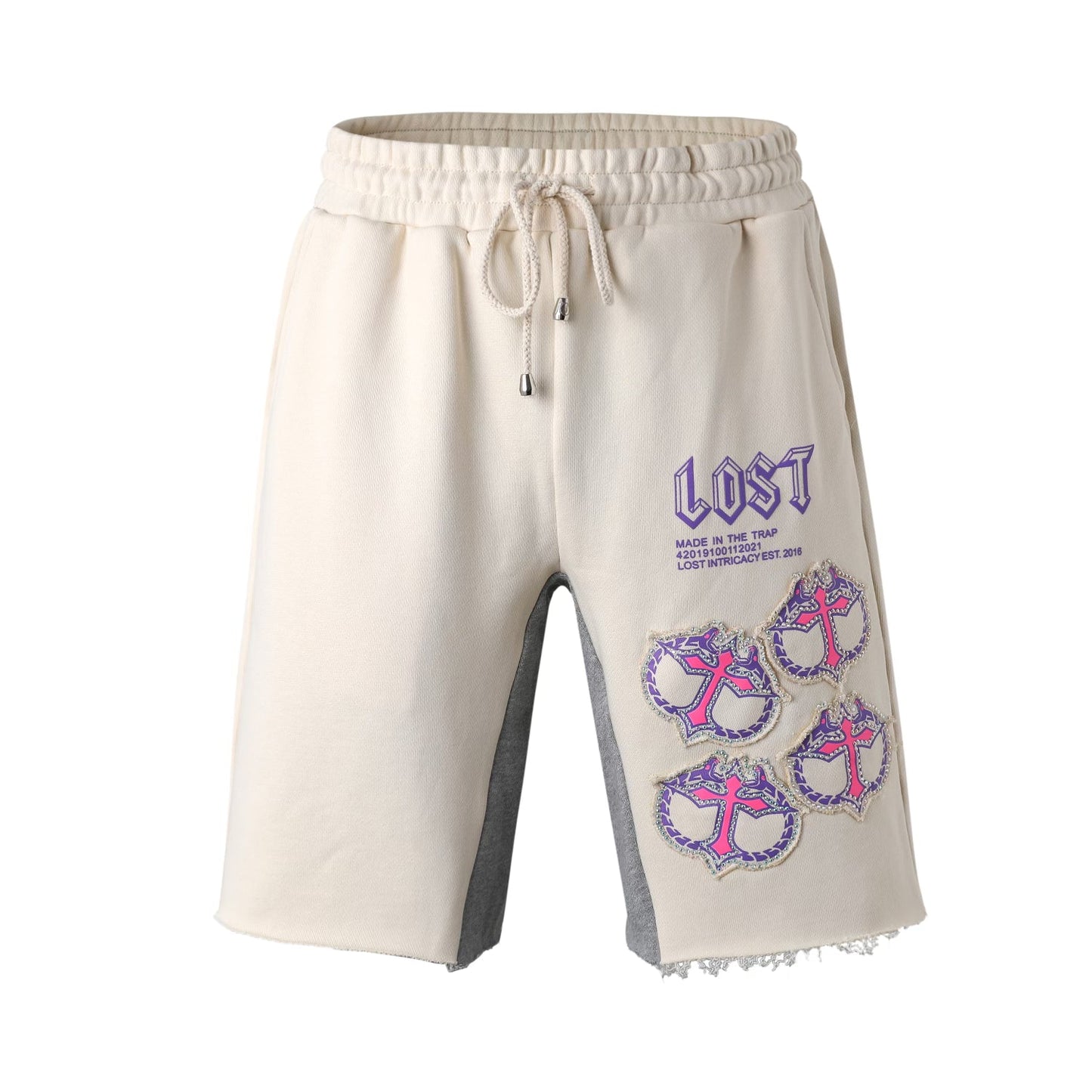 Pink/White MITT Shorts