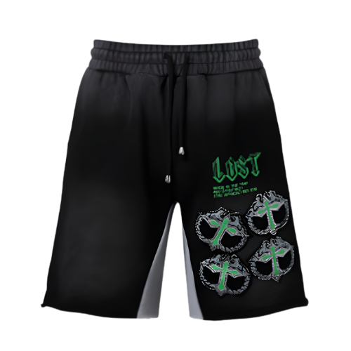 Black/Pink MITT Shorts