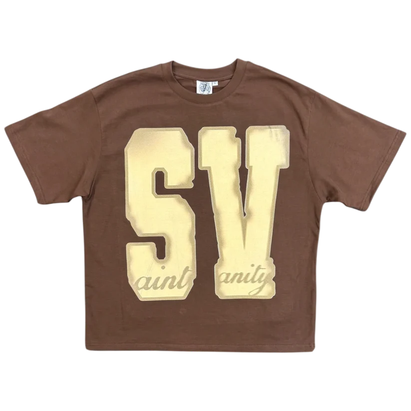 SV Logo Tee Brown