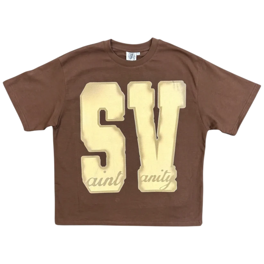 SV Logo Tee Brown