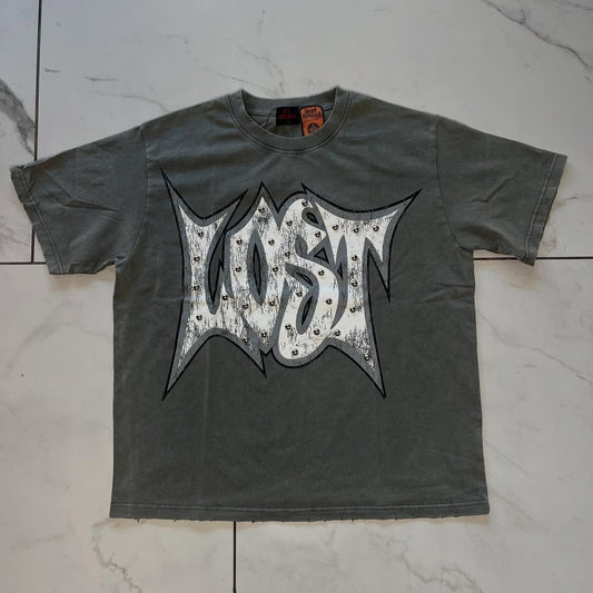 Lost Outline Grey T-Shirt