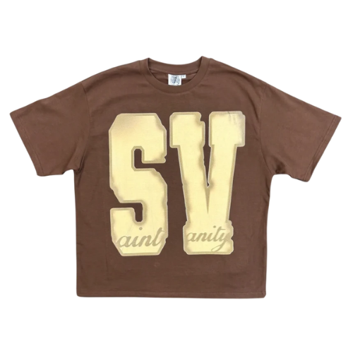 SV Logo Tee Brown