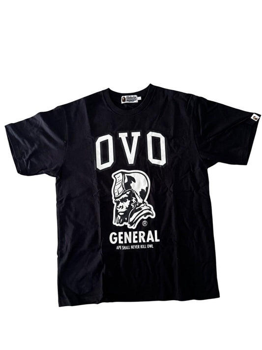 BAPE OVO General Black Tee