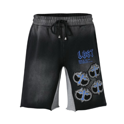 Black/Green MITT Shorts