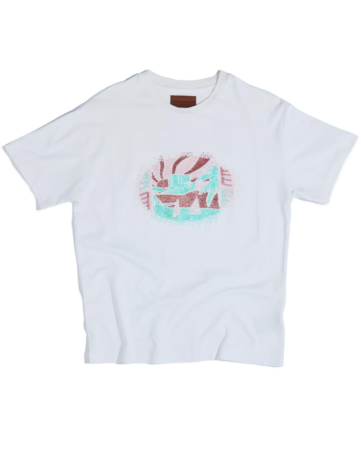 Beaded Nile River Tee