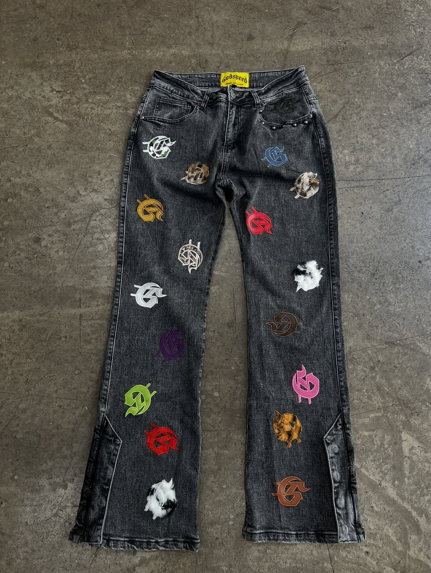 Infinity Denim Multi Color Grey Wash