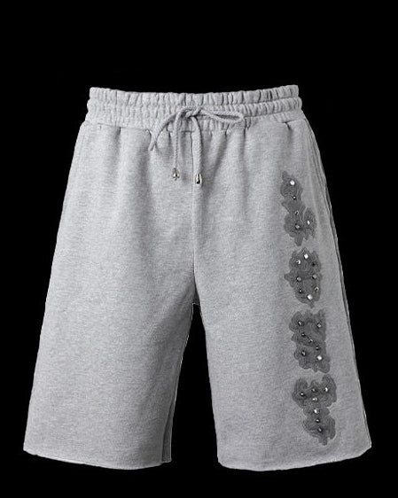 Ash Patch SHorts Rainbow Stones