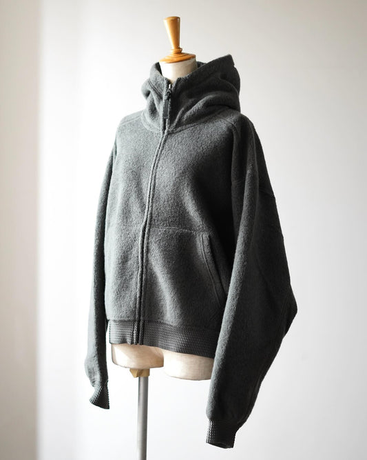 French Terry Jacket Black