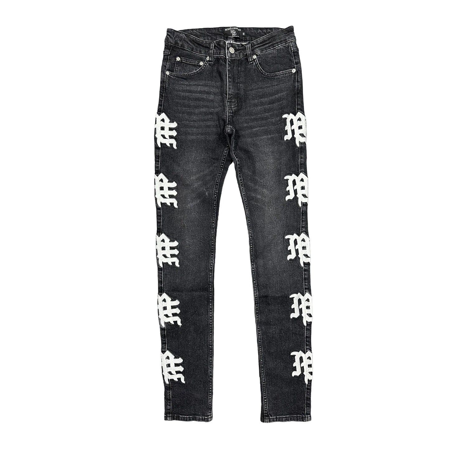 Monogram Denim Wash Black