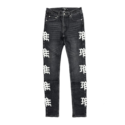 Monogram Denim Wash Black