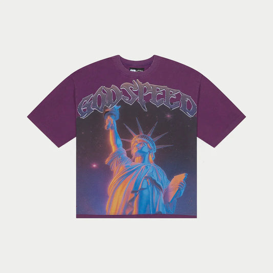 Purple City Tee