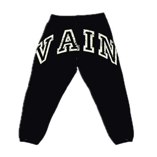 Vain Sweatpants Black Cream