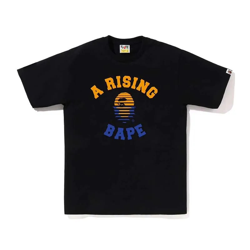 BAPE A Rising College Black Tee