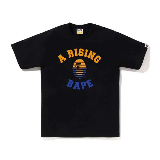 BAPE A Rising College Black Tee